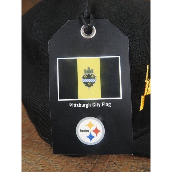 NWT Pittsburgh Steelers New Era 59FIFTY 2019 Draft 59Fifty Fitted Hat Size 7 1/4 - Picture 13 of 14